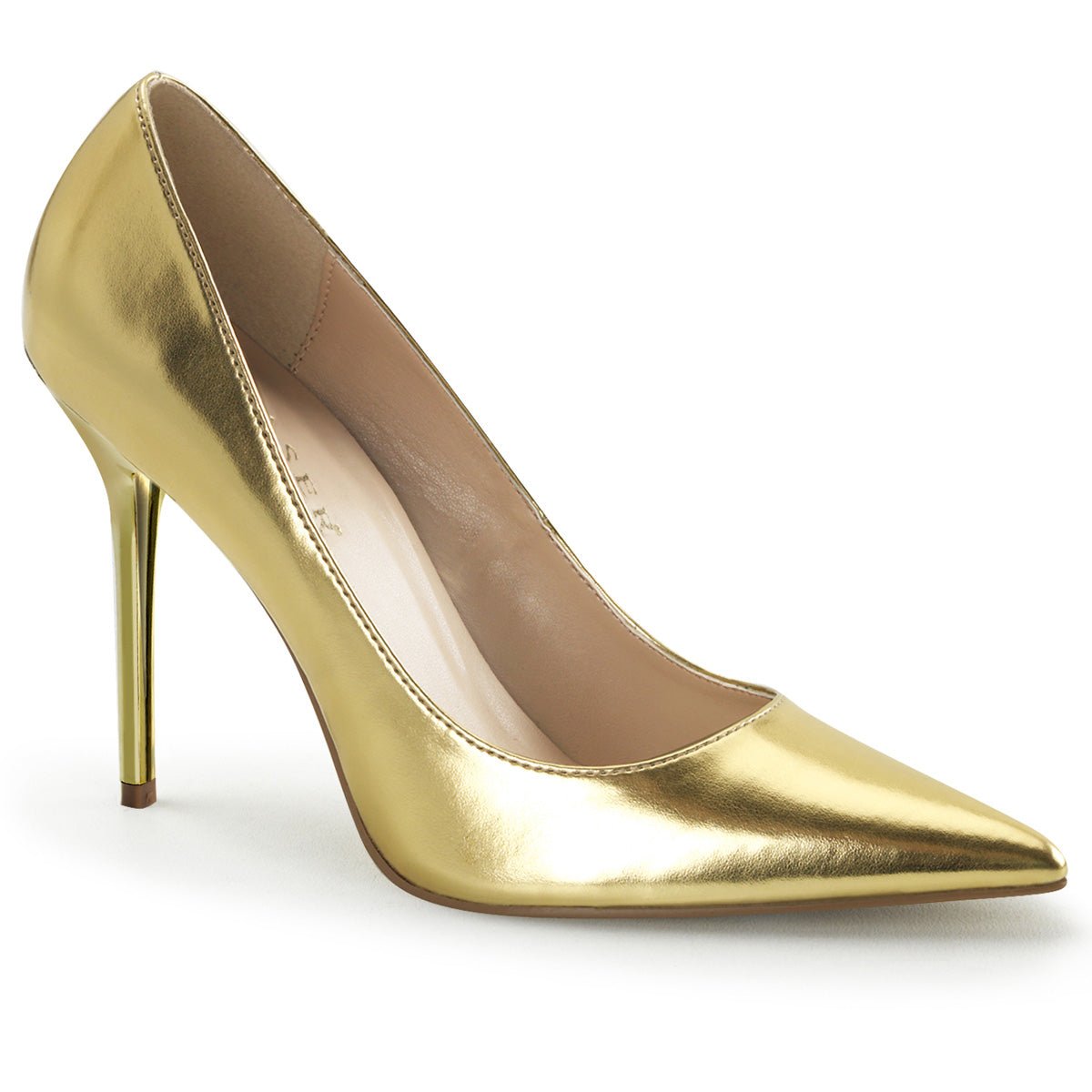Clearance Pleaser Classique 20 Gold Size 10UK/13USA