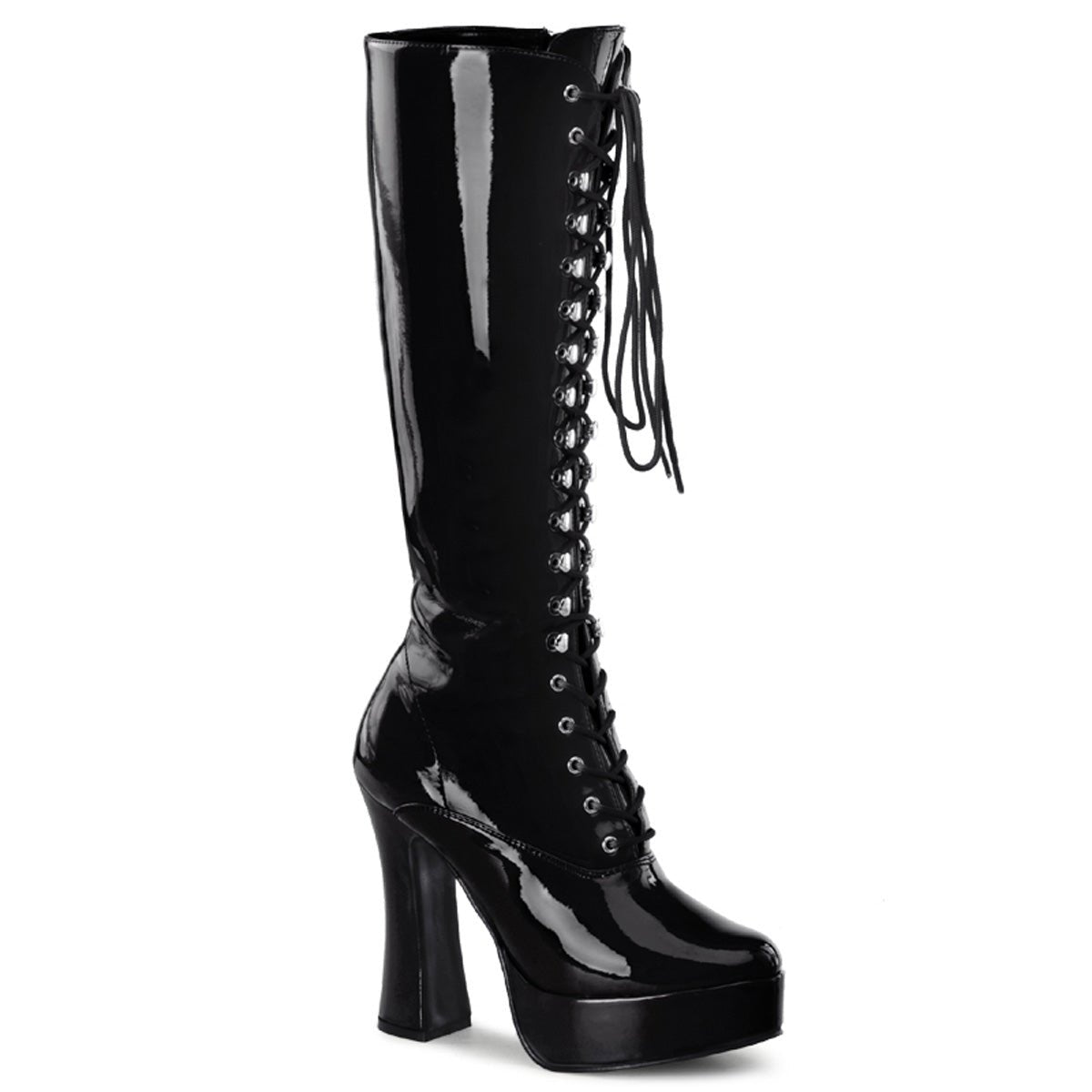 Clearance Pleaser Electra 2020 Black Patent Size 6UK/9USA
