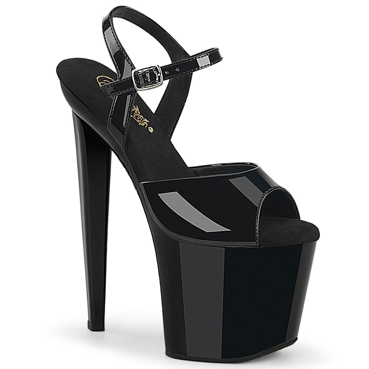 Pleaser Razzle 809 Womens 8 Inch Heel, Platform Sandals