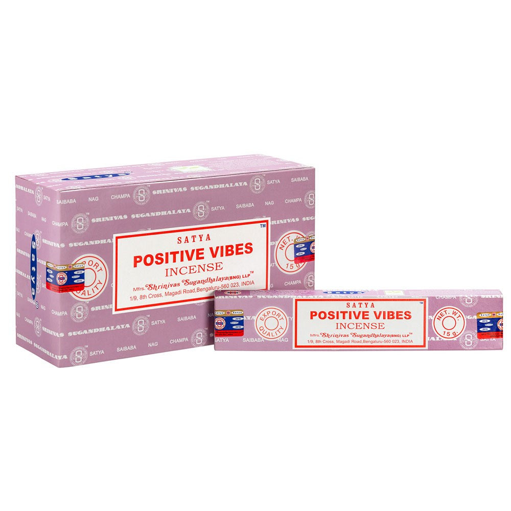 Satya Pack of Positive Vibes Incense Sticks