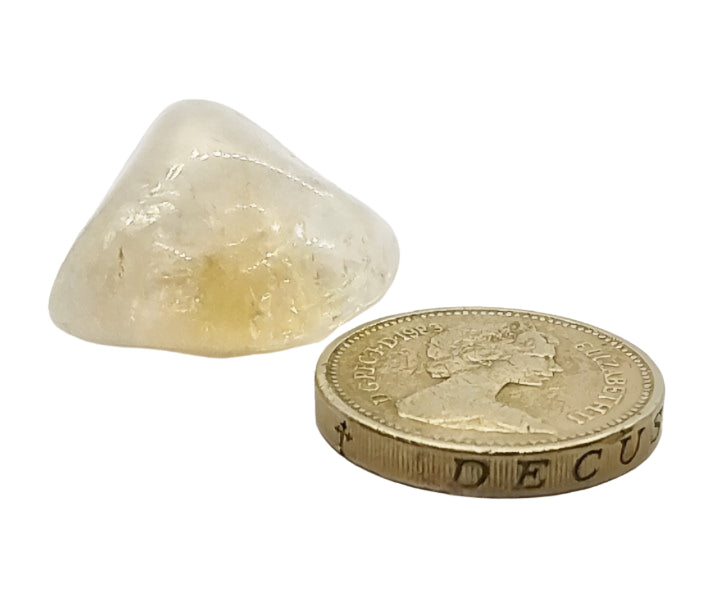 Citrine Polished Tumblestone Healing Crystal