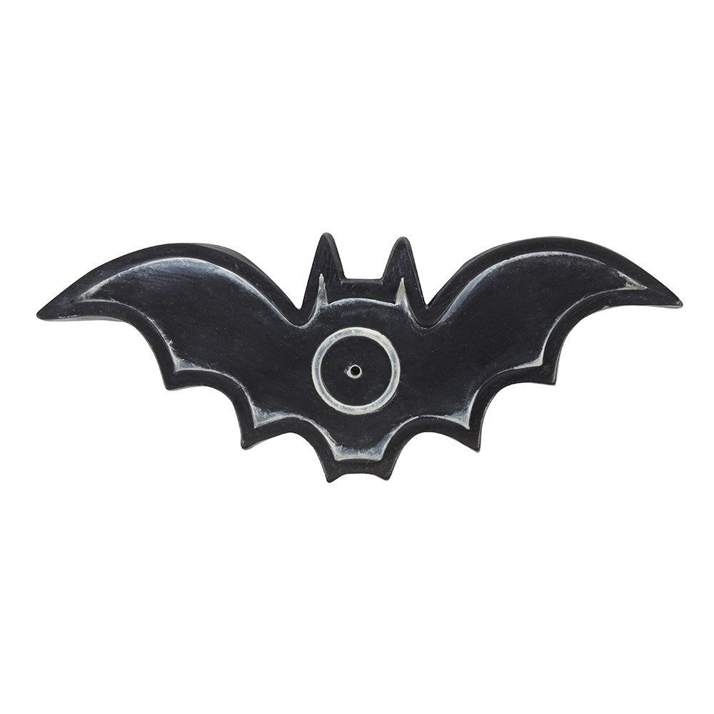Black Bat Resin Incense Stick Holder