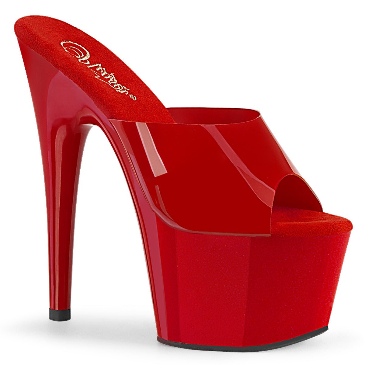 Clearance Pleaser Adore 701N Red Size 3UK/6USA - From Clearance Sold By Alternative Footwear