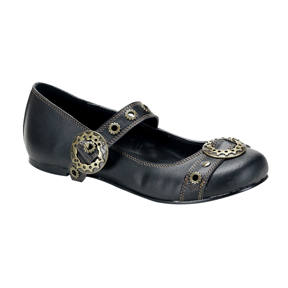 Clearance DemoniaCult Daisy 09 Black Matt Size 4UK/7USA - From Clearance Sold By Alternative Footwear