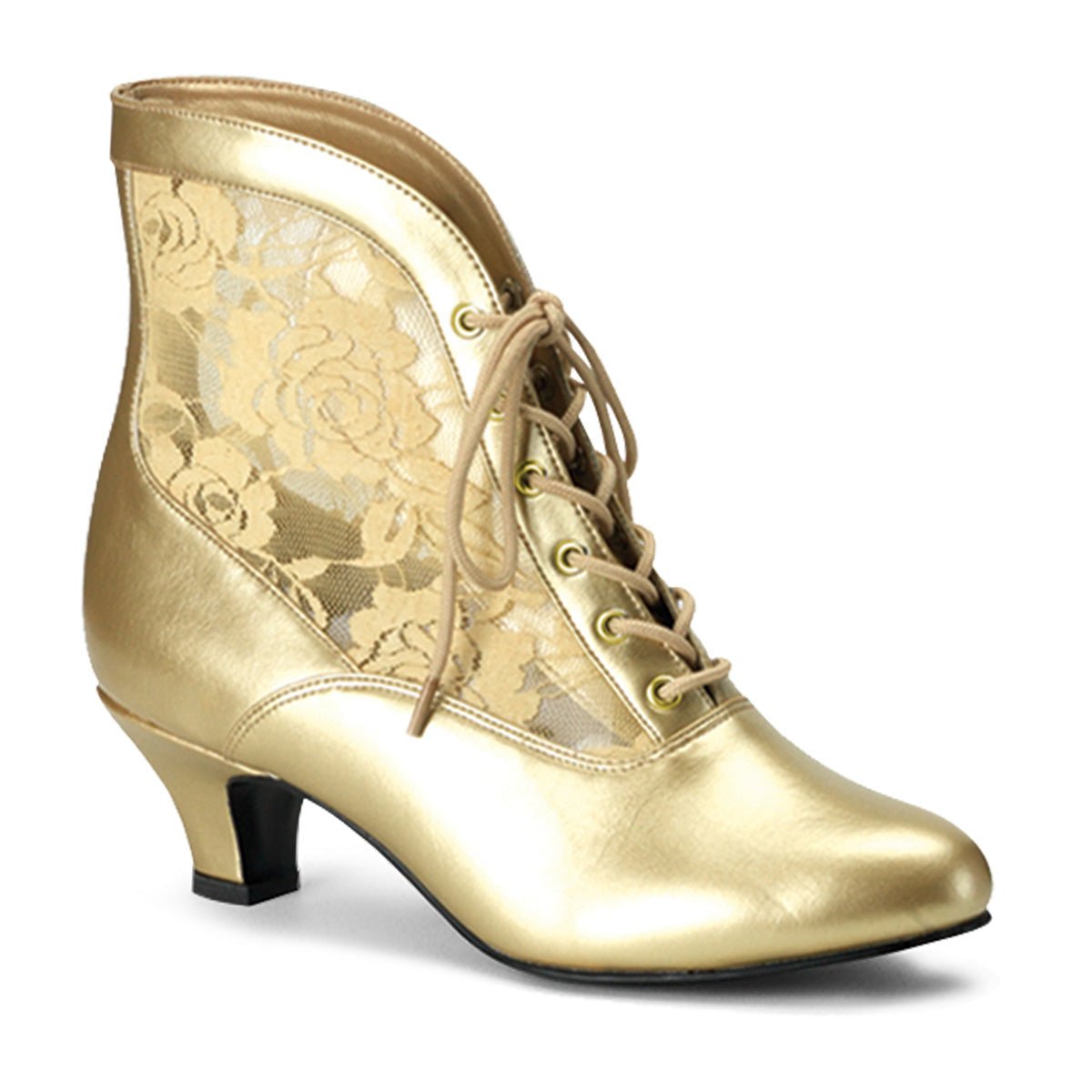 Clearance Funtasma Dame 05 Gold Size 4UK/7USA - From Clearance Sold By Alternative Footwear