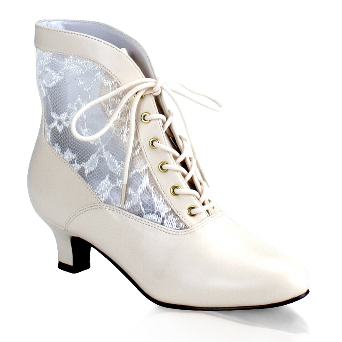 Clearance Funtasma Dame 05 Ivory Size 4UK/7USA - From Clearance Sold By Alternative Footwear