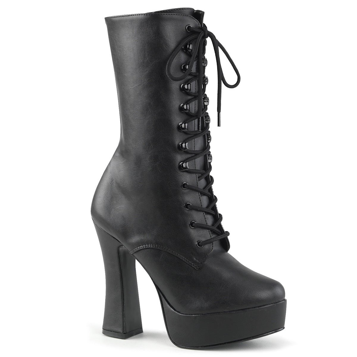 Clearance Pleaser Electra 1020 Black Matt Size 3UK/6USA - From Clearance Sold By Alternative Footwear