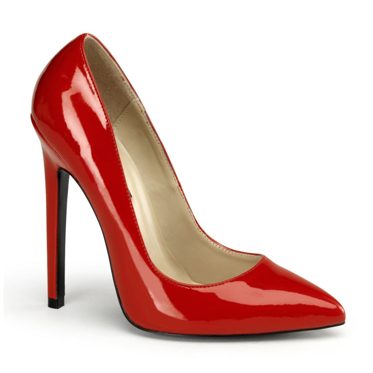 Clearance Pleaser Sexy 20 Red Patent Size 6UK/9USA - From Clearance Sold By Alternative Footwear
