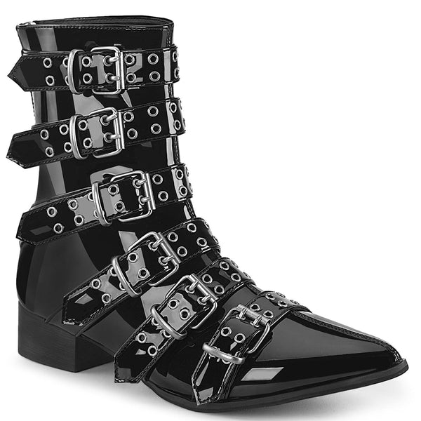 Goth winklepicker boots hotsell