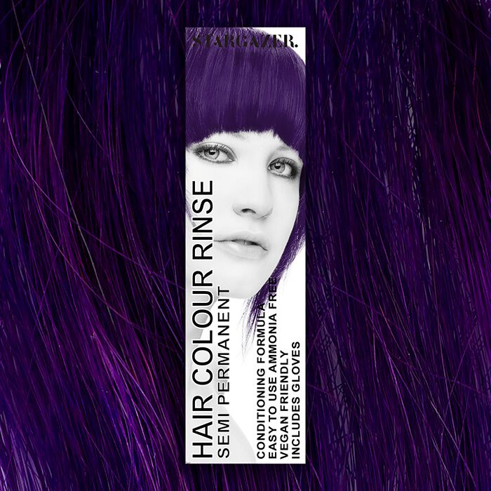 Stargazer Plume Dark Purple Semi Permanent Hair Colour