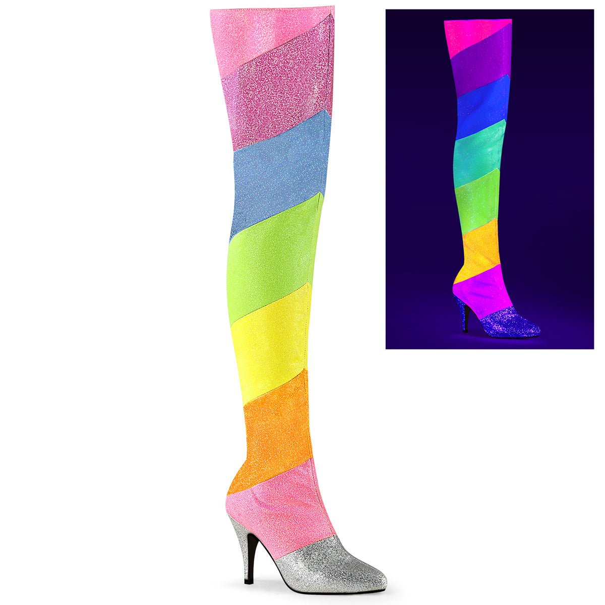 Pleaser Pink Label DREAM 3012RBG - From Pleaser Pink Label Sold By Alternative Footwear