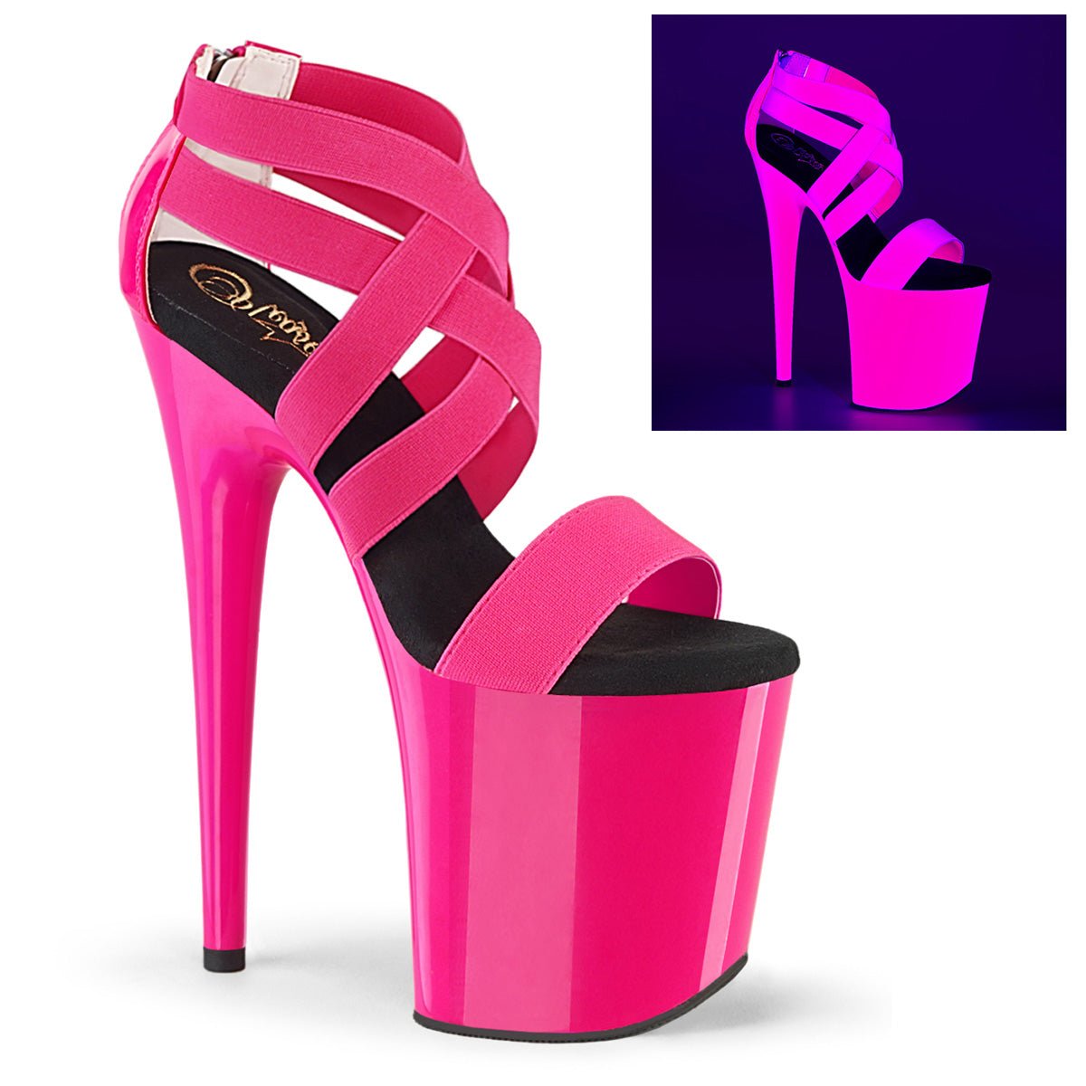 Pleaser FLAMINGO 869UV - From Pleaser Sold By Alternative Footwear