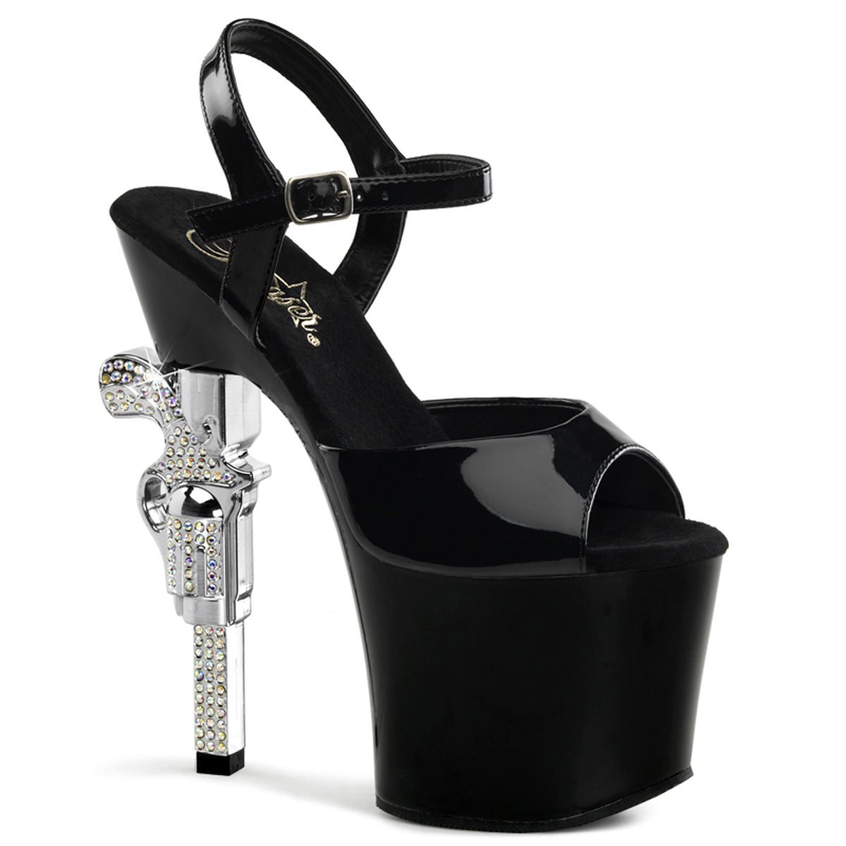 Pleaser REVOLVER 709 - From Pleaser Sold By Alternative Footwear