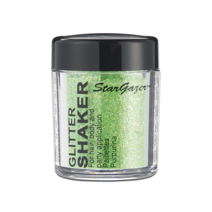 Stargazer Neon Green UV Reactive Face, Eyes, Hair Glitter Shaker