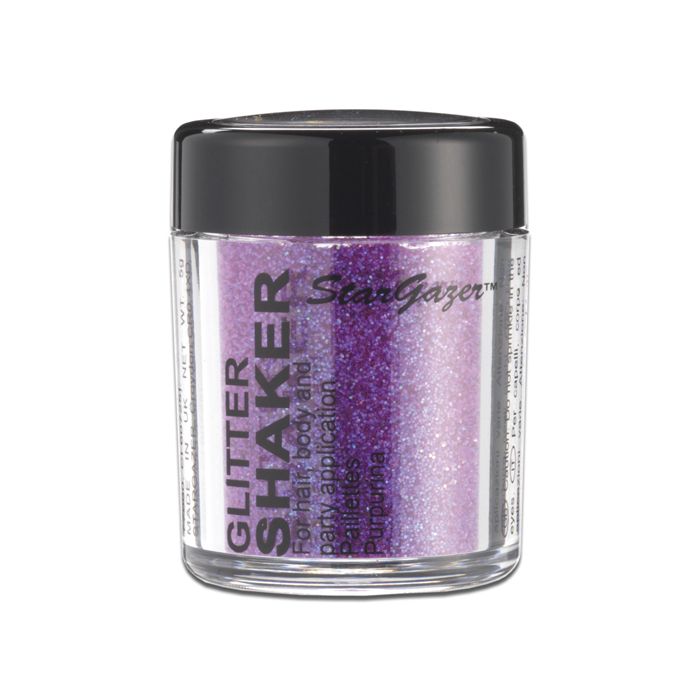 Stargazer Neon Purple UV Reactive Face, Eyes, Hair Glitter Shaker