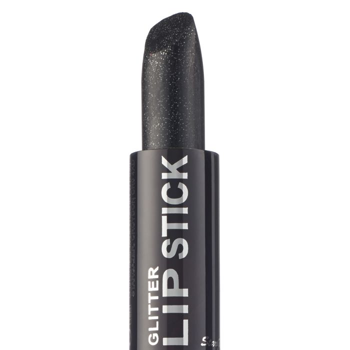 Stargazer Black Glittery Lipstick